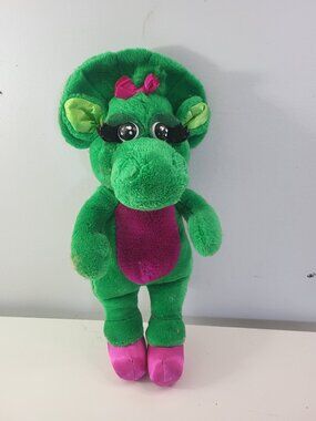 Vintage 1992 Baby Bop Plush Dakin Barney & Friends 15" Dinosaur